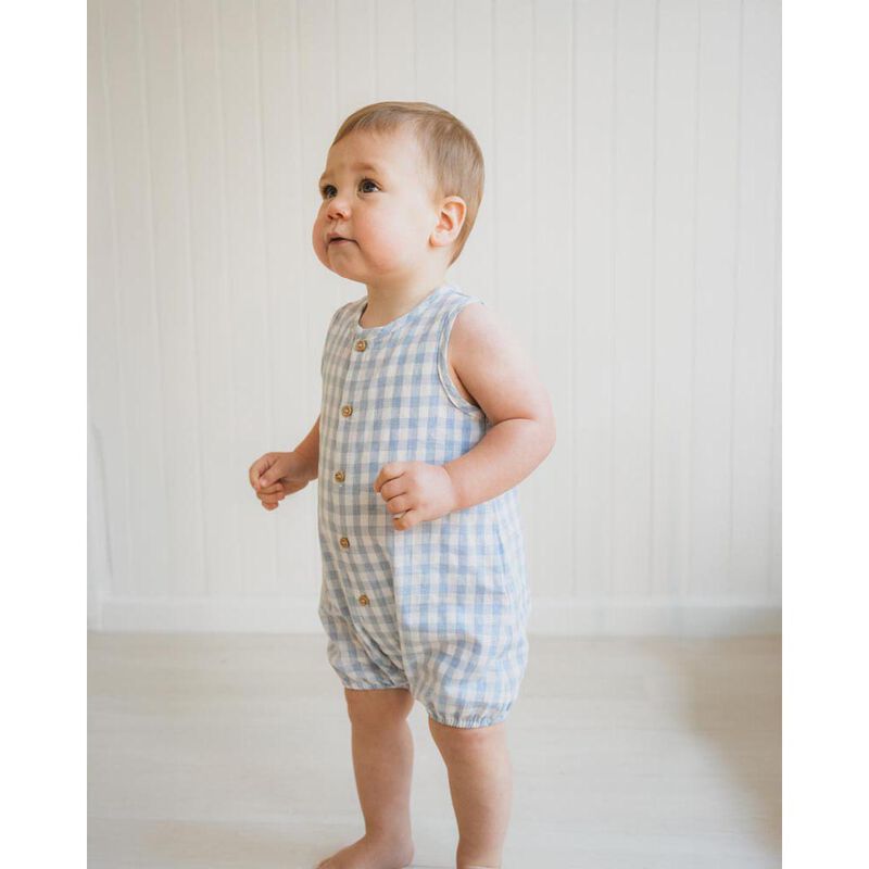 Bébé Axel Check Romper image number 1